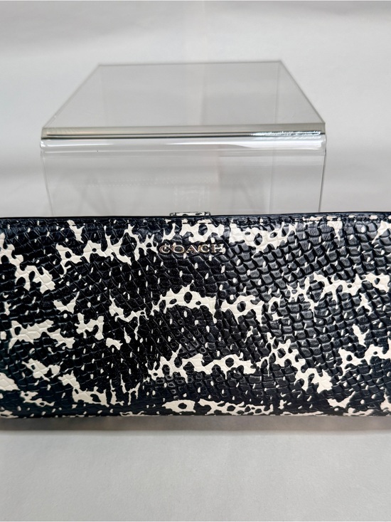 Coach Handbags - Coach Exotic Python Leather Wallet